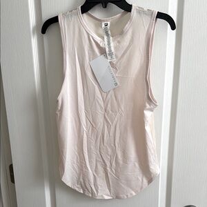 Pale Pink Sleeveless Top
